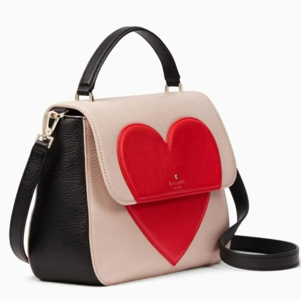 Kate Spade Be Mine Alexya Heart Satchel - Picture 8 of 8